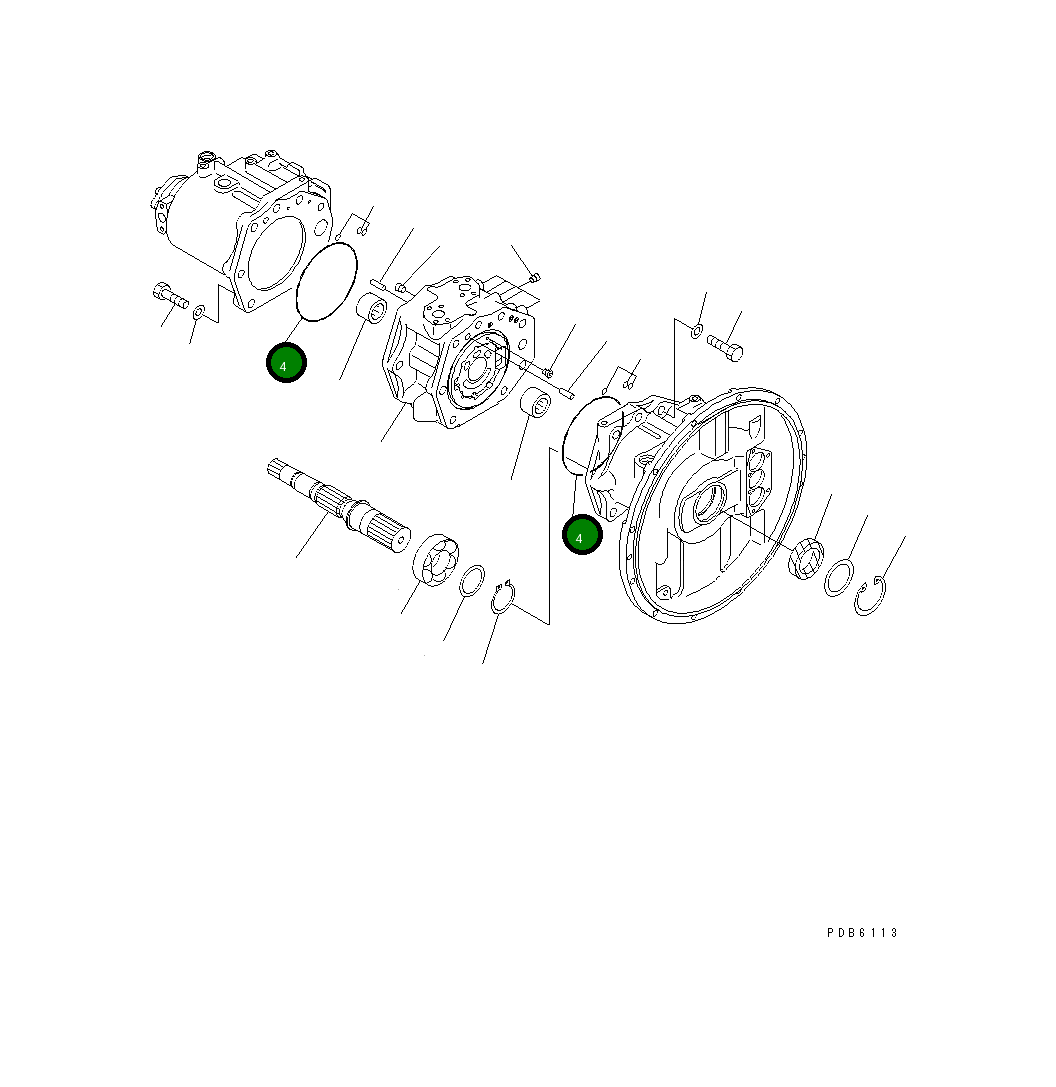Кольцо уплотнительное (O-Ring) 07000-55180 Komatsu