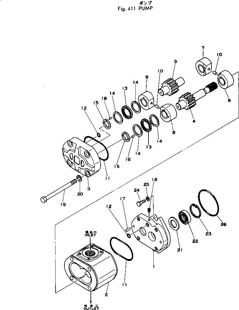 Кольцо 704-17-02440  Komatsu