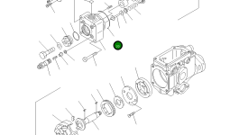 Кольцо уплотнительное (O-Ring) DK146600-0000 Komatsu