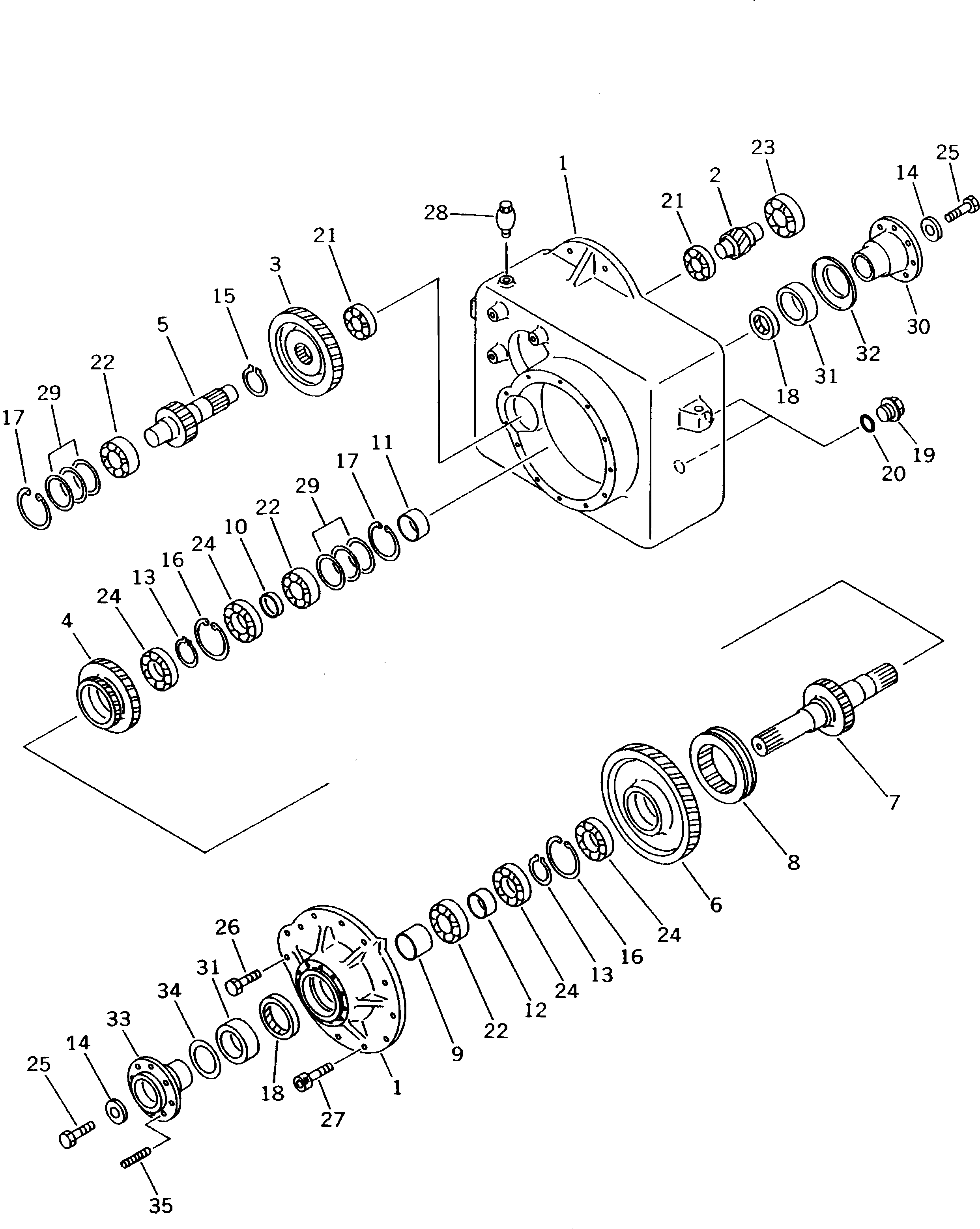 Болт 20G-14-K1870  Komatsu