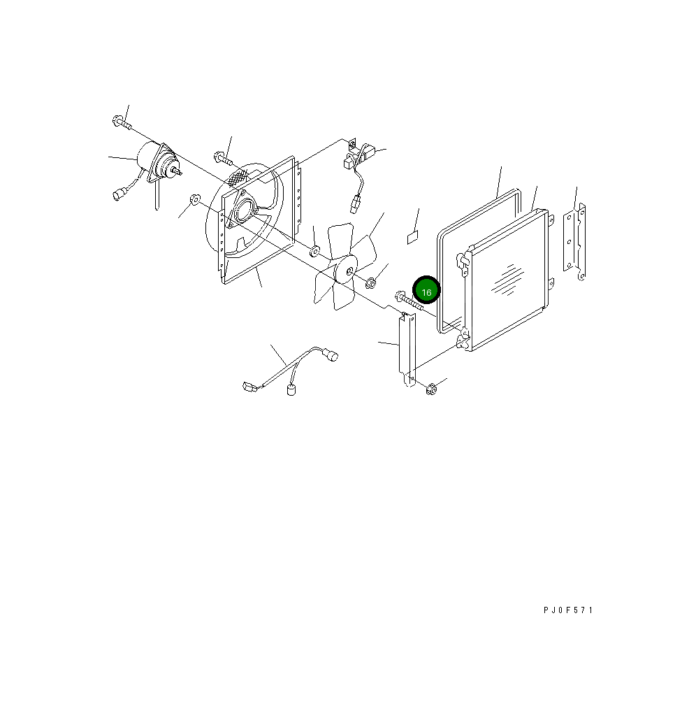 Болт ND91478-06301 Komatsu