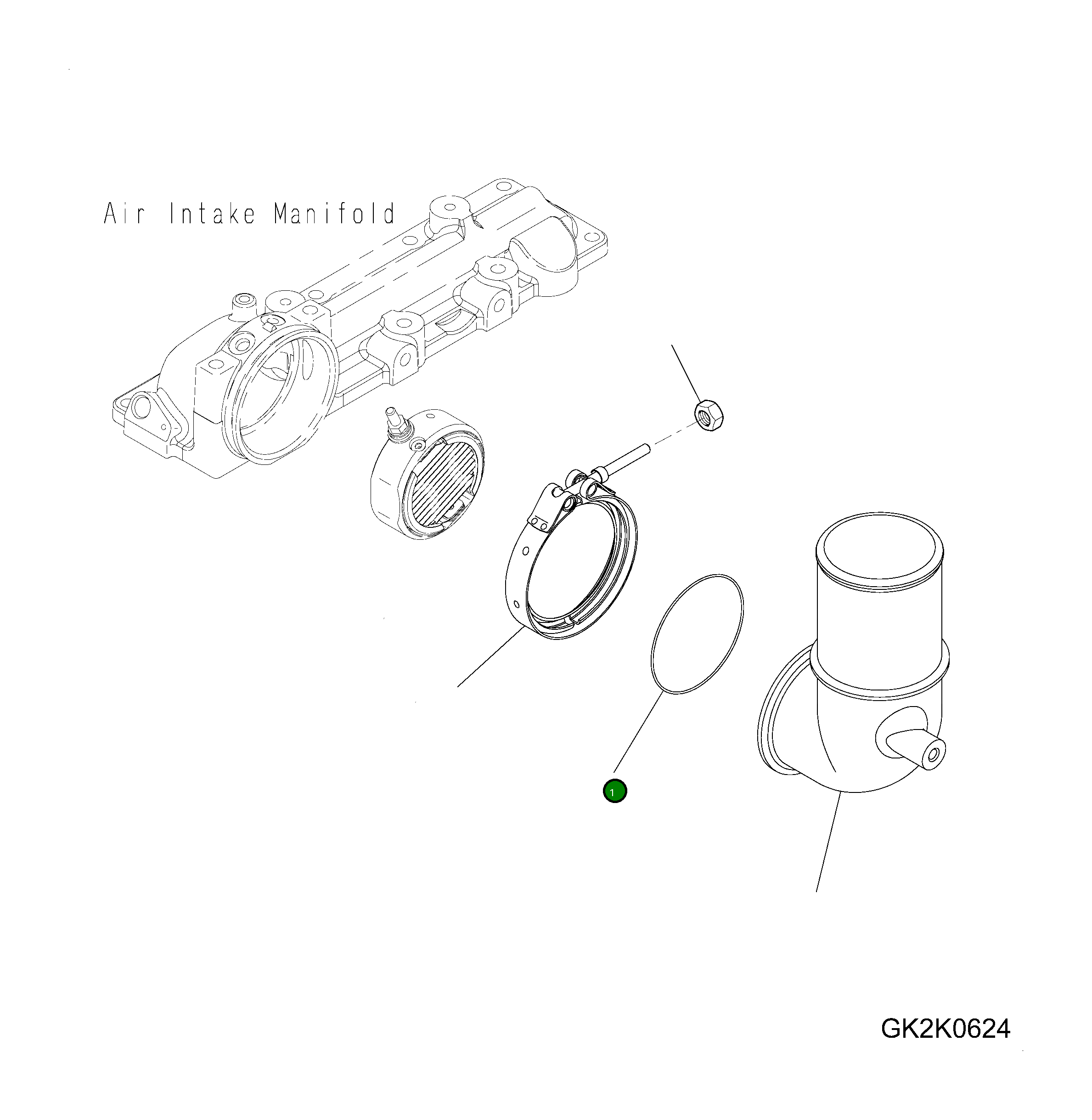 Кольцо уплотнительное (O-Ring) 6751-11-4370 Komatsu