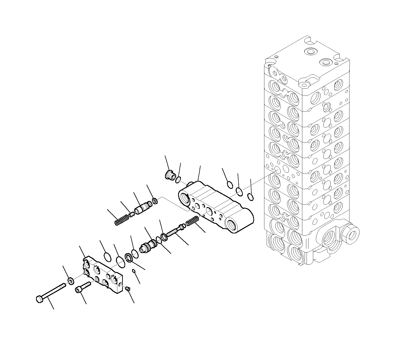 Болт 801015538 Komatsu