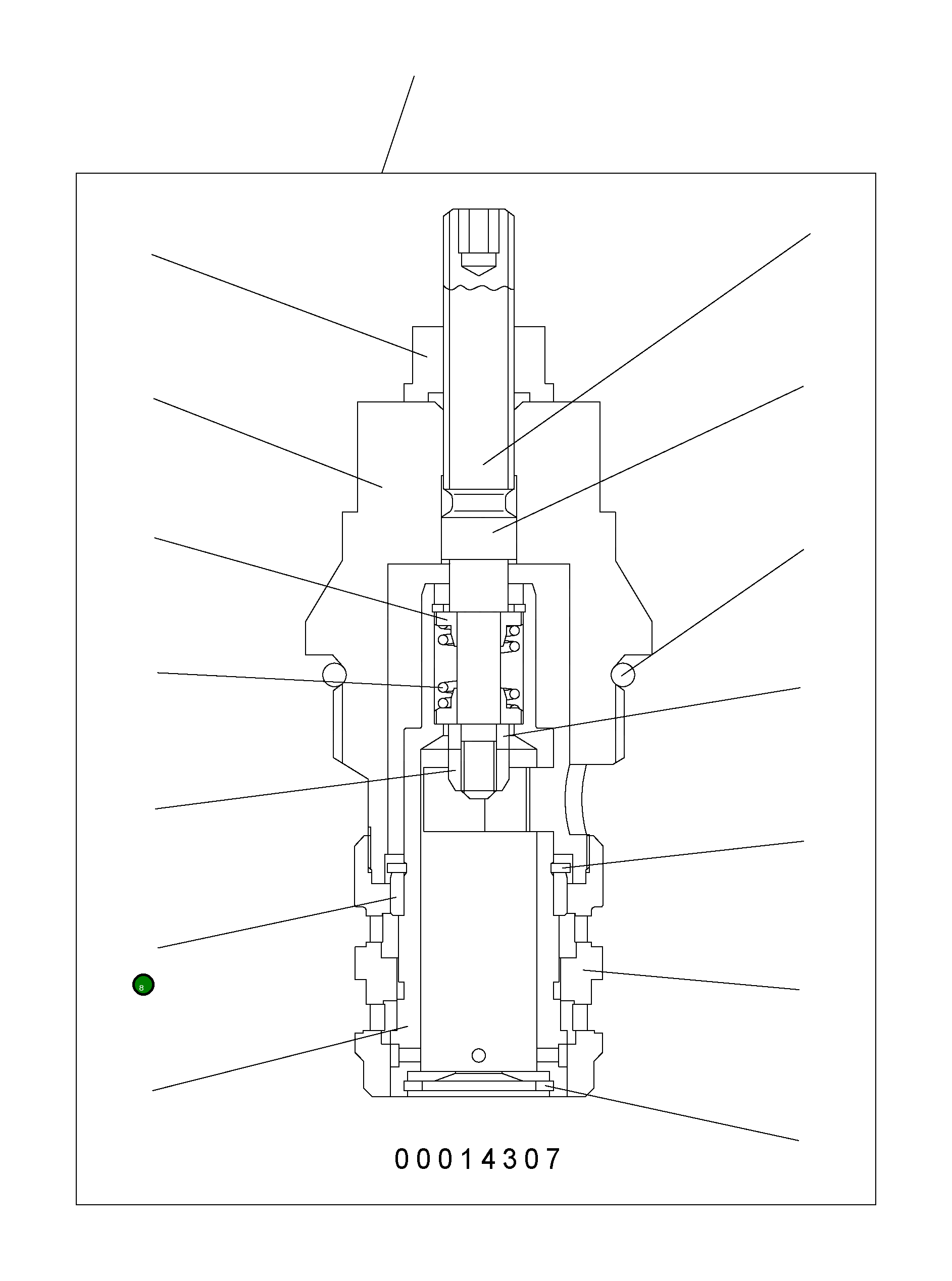 Кольцо UC1706501543  Komatsu