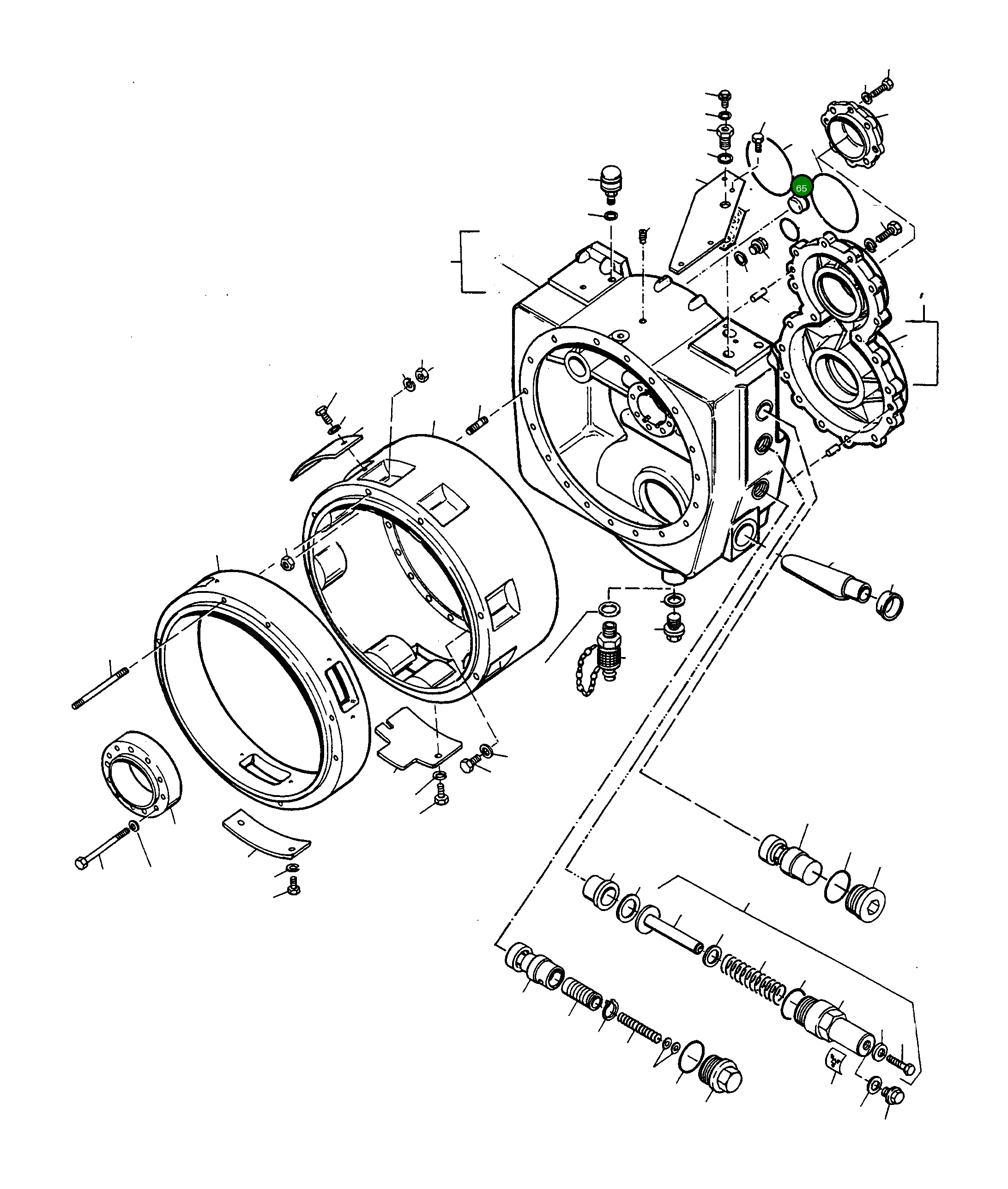 Крышка 1441667X1 Komatsu