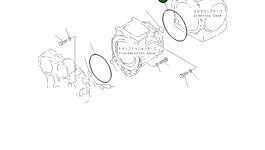 Кольцо уплотнительное (O-Ring) 07000-15380 Komatsu