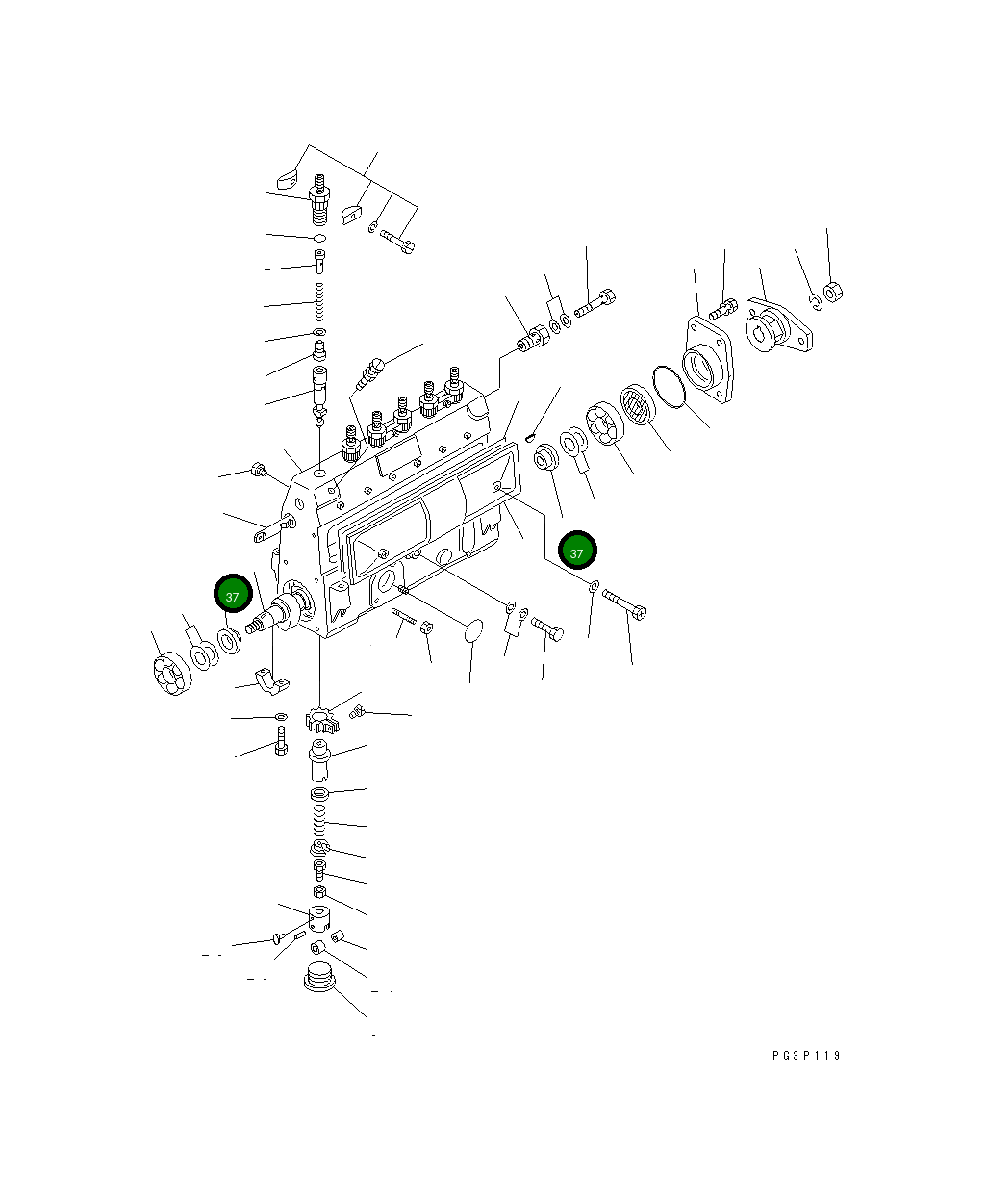 Кольцо DK131302-0300  Komatsu