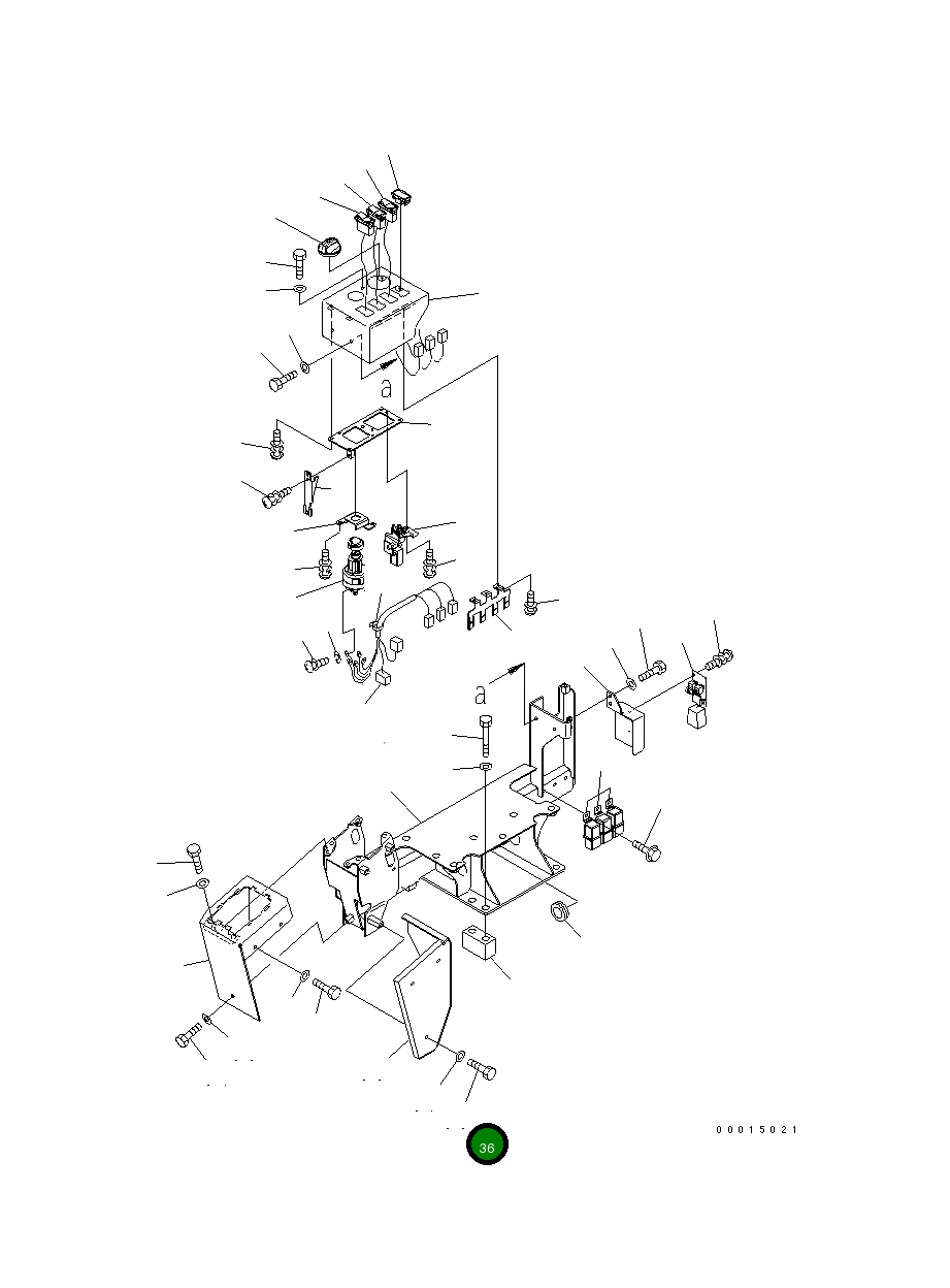 Болт 01010-D0612 Komatsu