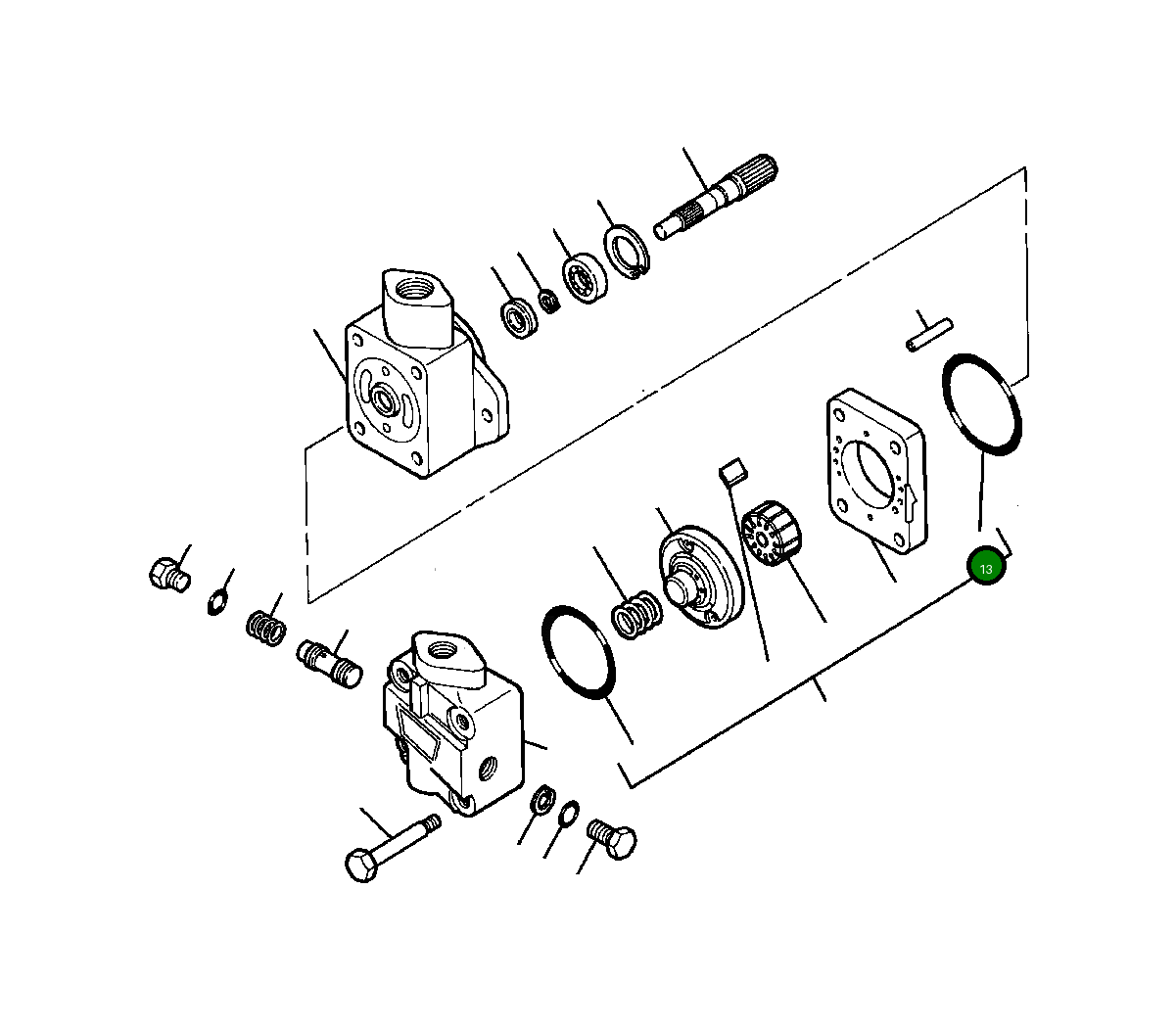 Кольцо уплотнительное (O-Ring) 129 039 Komatsu