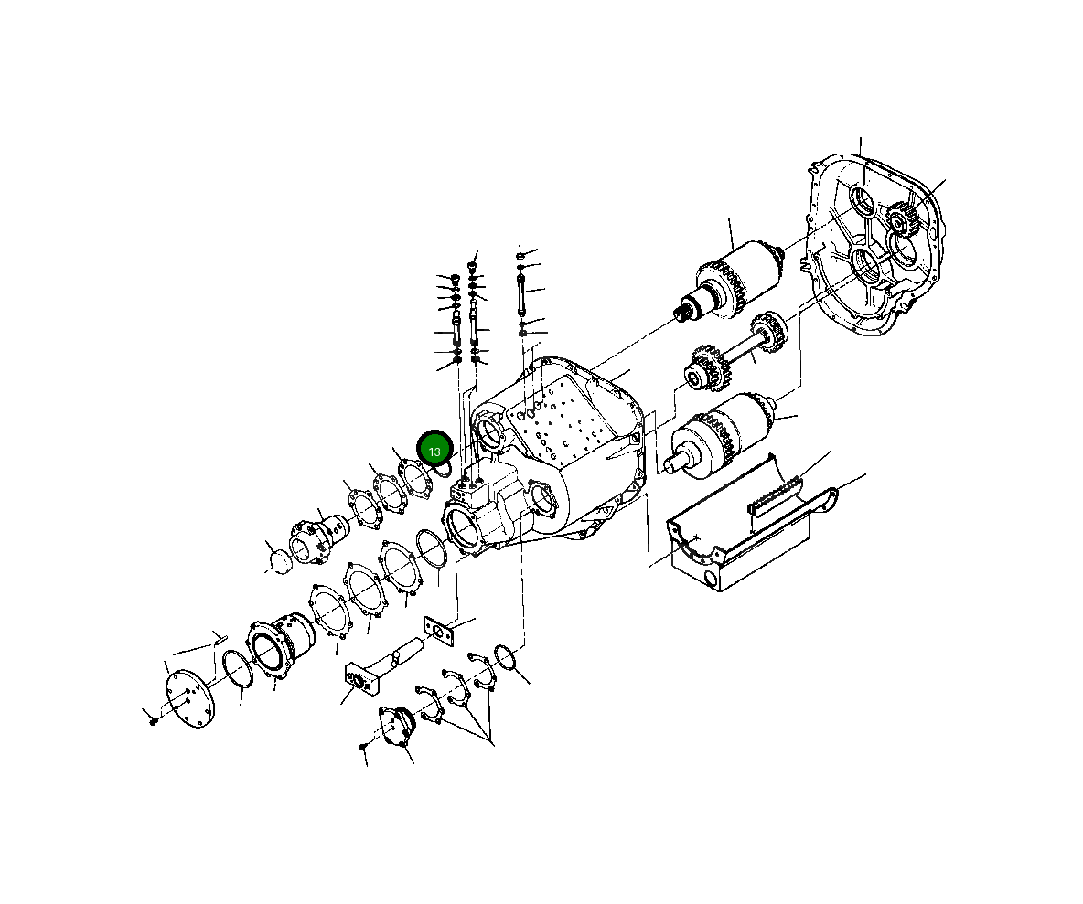 Кольцо уплотнительное (O-Ring) 730 836 C1 Komatsu