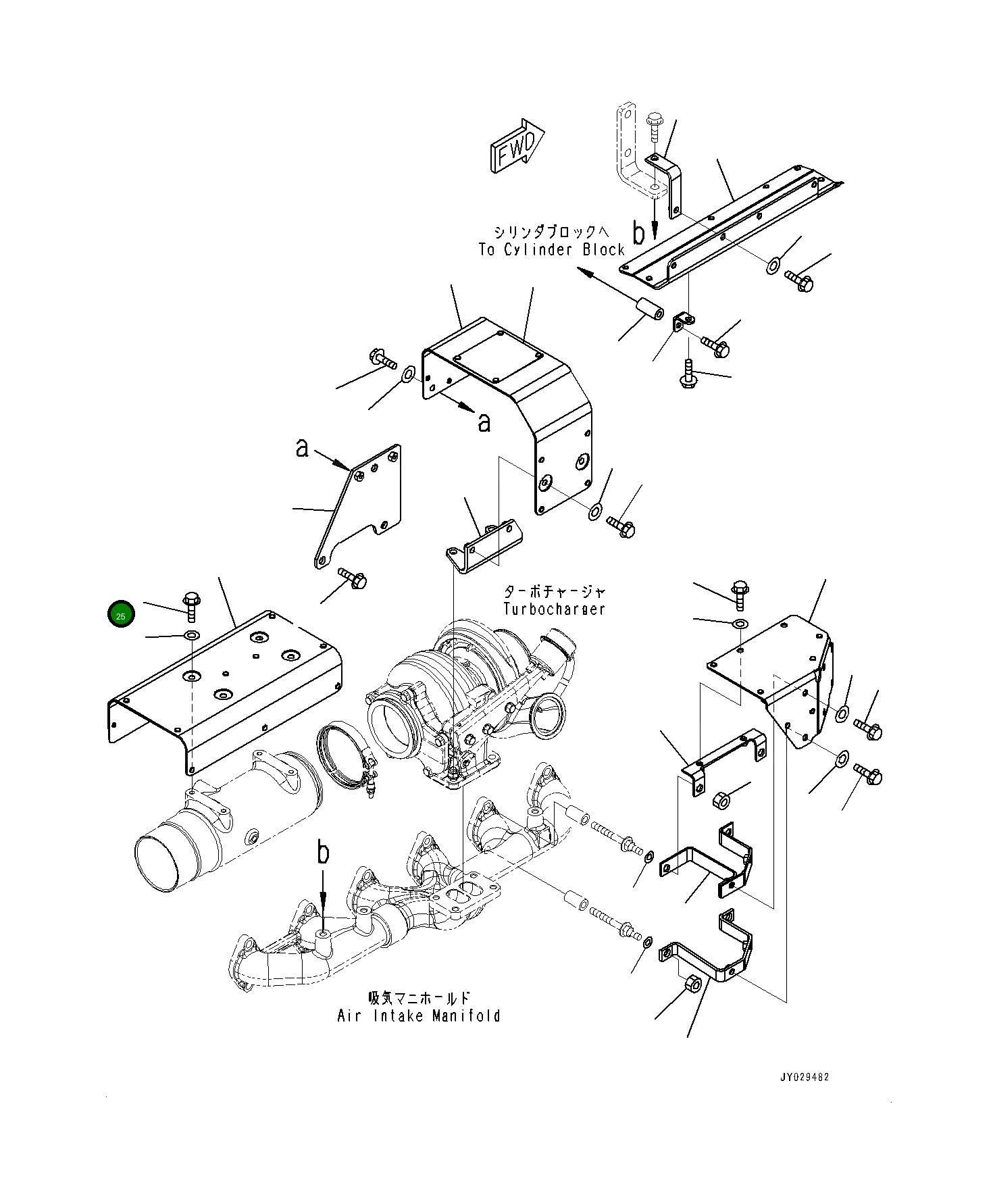 Болт 01020-10816 Komatsu