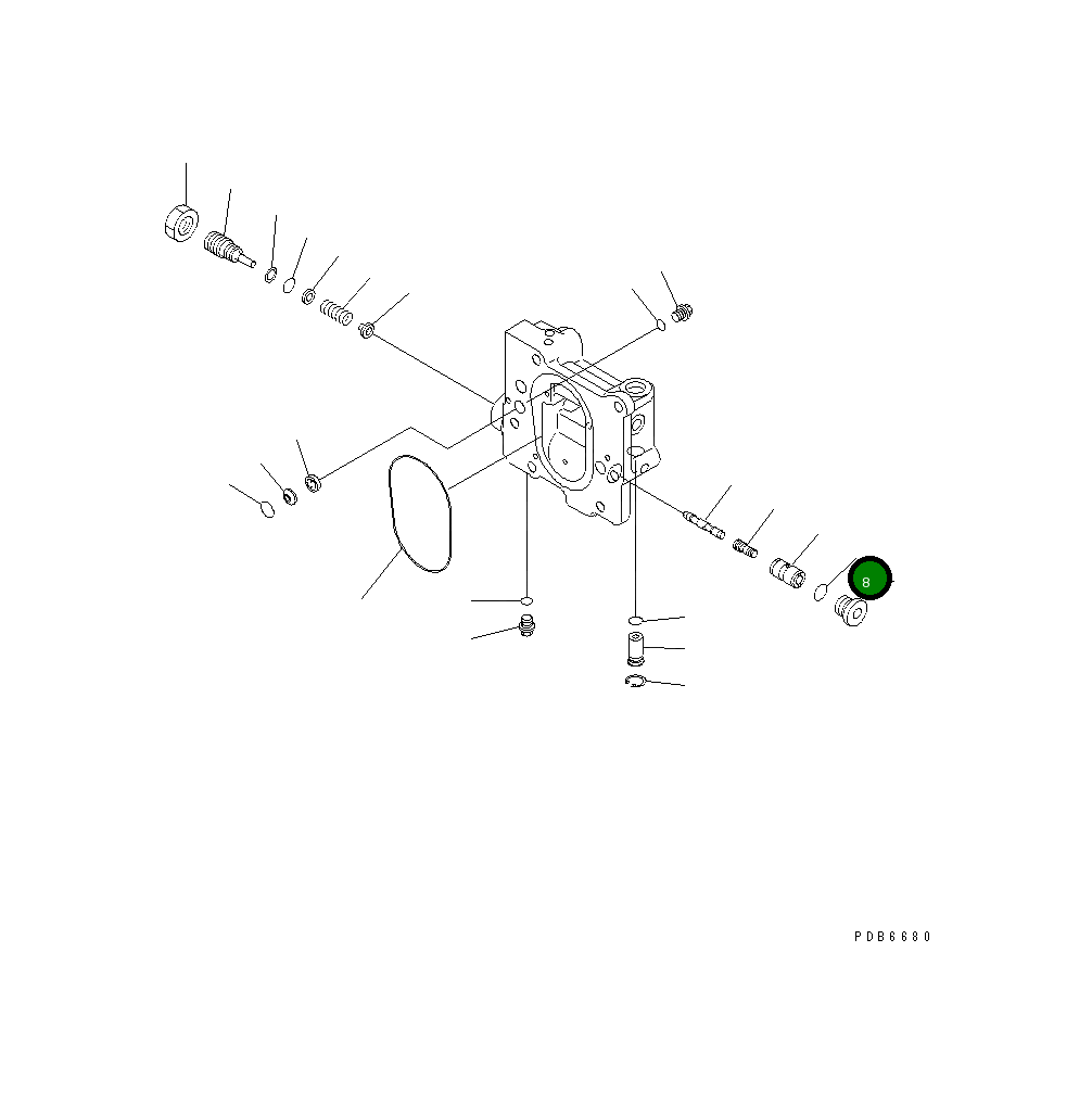 Кольцо уплотнительное (O-Ring) 07002-12034 Komatsu