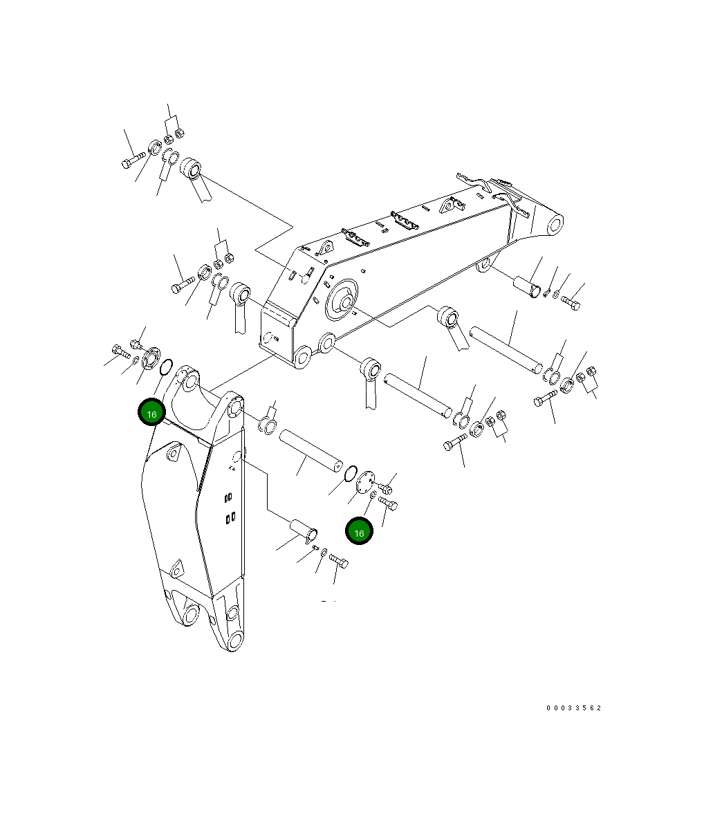 Крышка 21M-72-11320 Komatsu