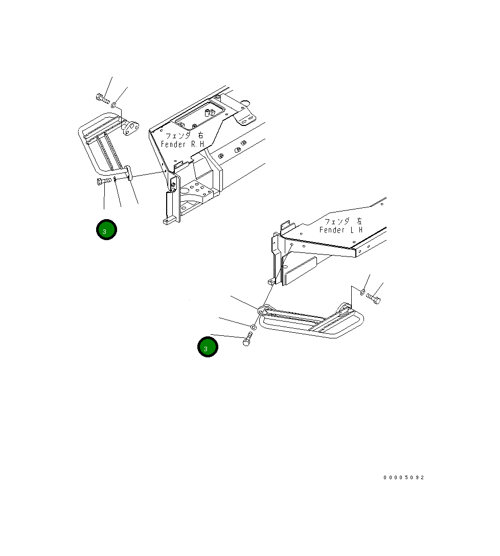 Болт 01010-71245 Komatsu