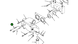 Болт 1294 534 H1 Komatsu