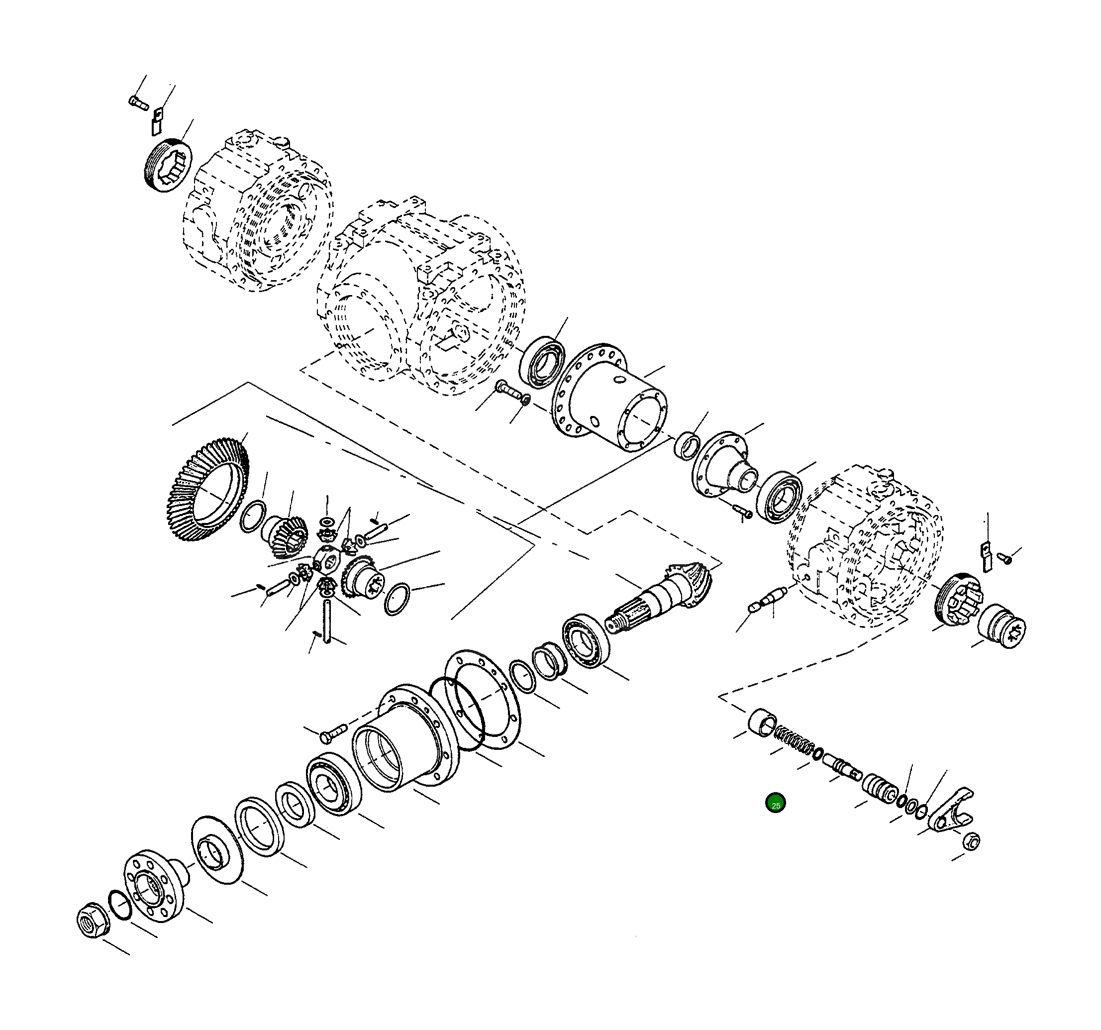 Кольцо уплотнительное (O-Ring) 4916989M1 Komatsu