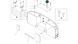 Крышка 207-46-K2510 Komatsu