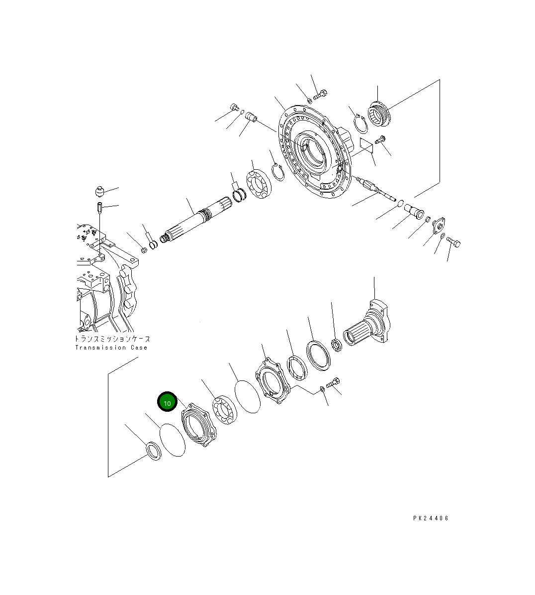 Крышка 567-15-43120 Komatsu