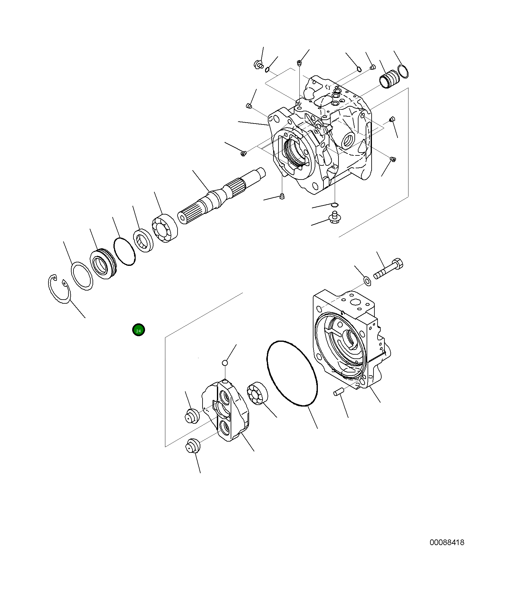 Кольцо уплотнительное (O-Ring) 07000-B2060 Komatsu