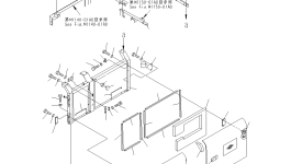 Крышка 206-54-K2610 Komatsu