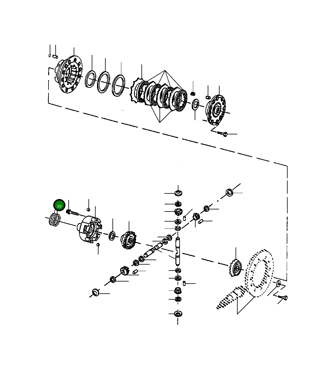 Кольцо 1432 904 H1 Komatsu
