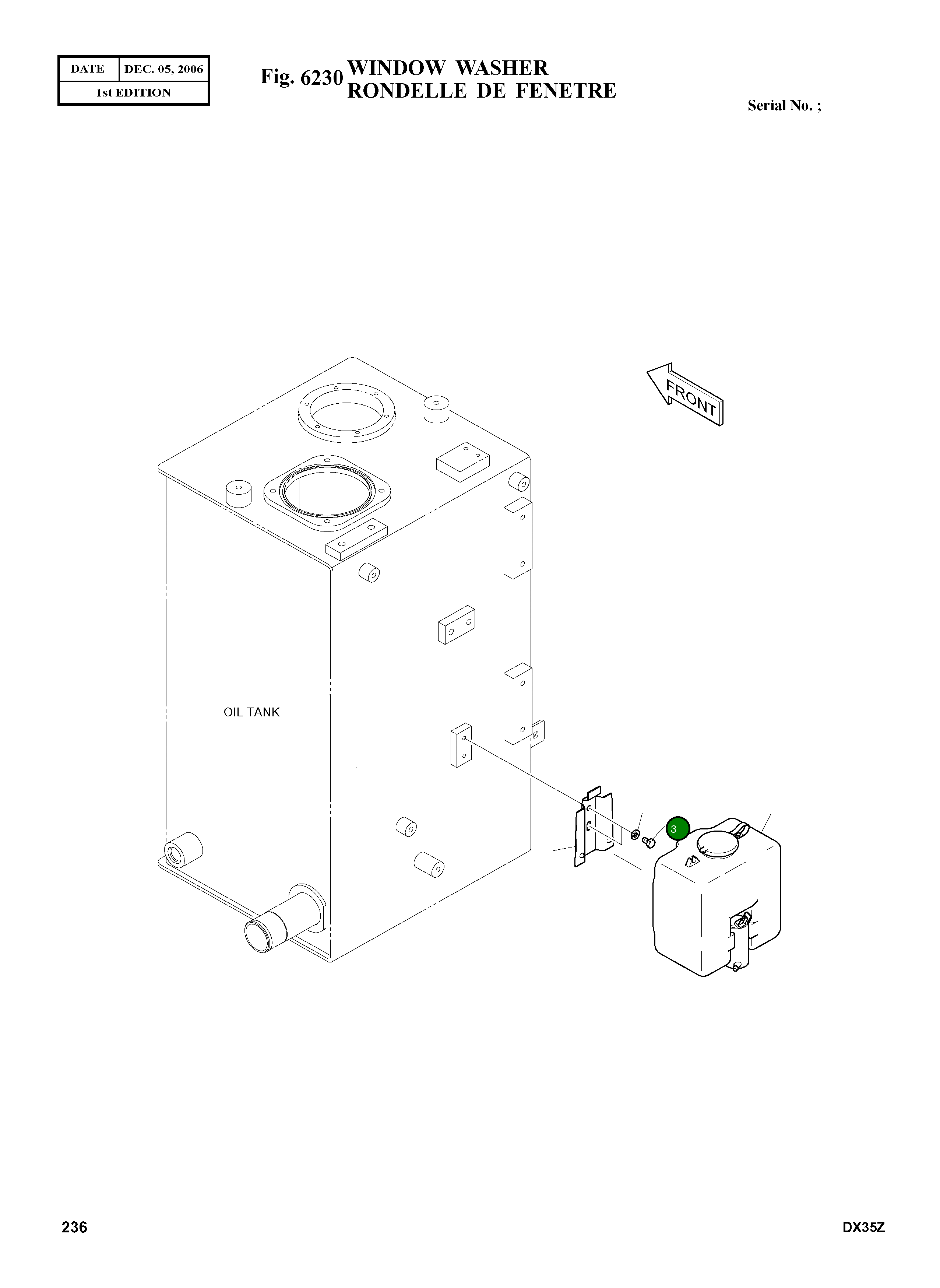 Болт S0504366 Komatsu