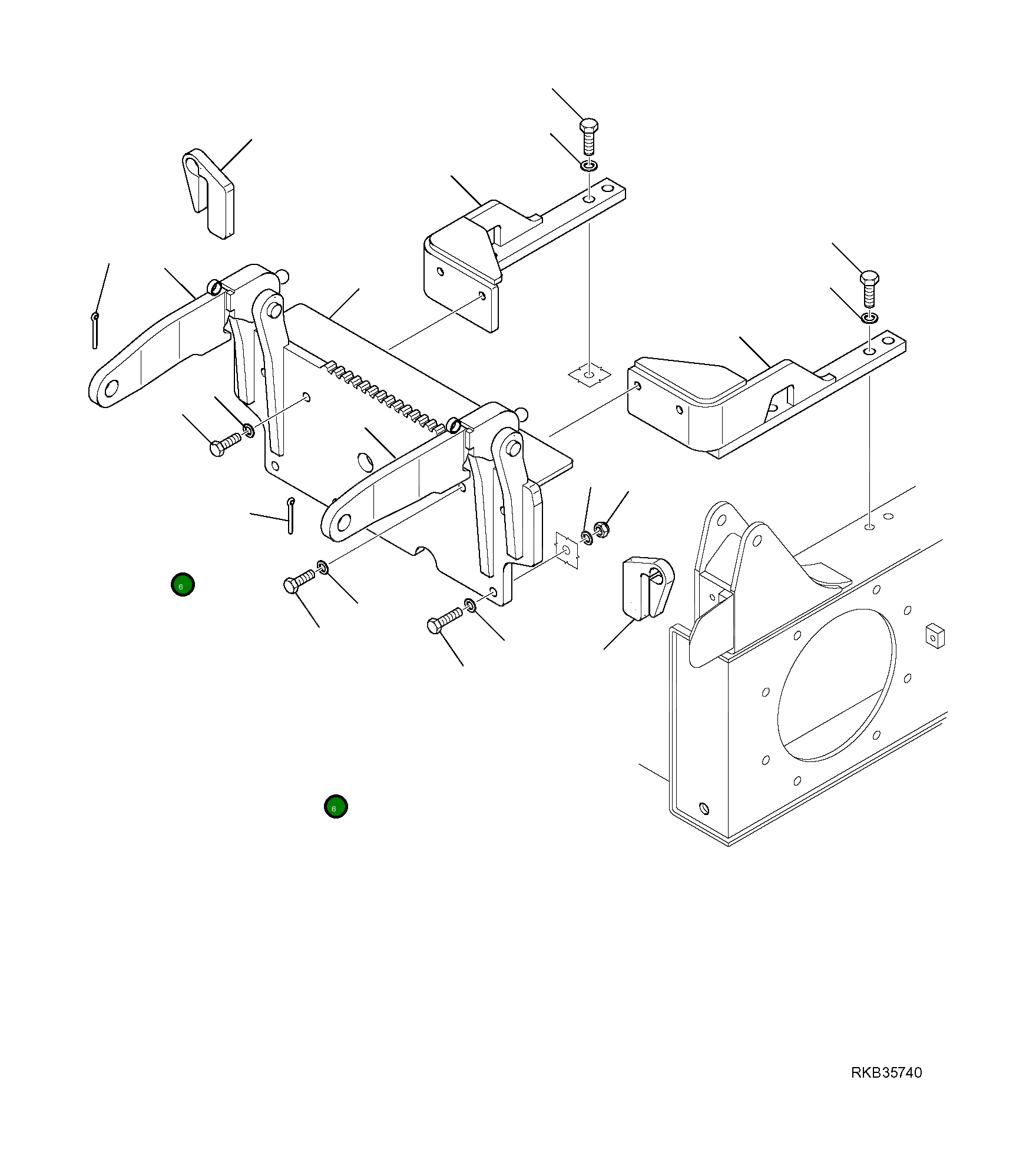 Болт 01016-51440 Komatsu