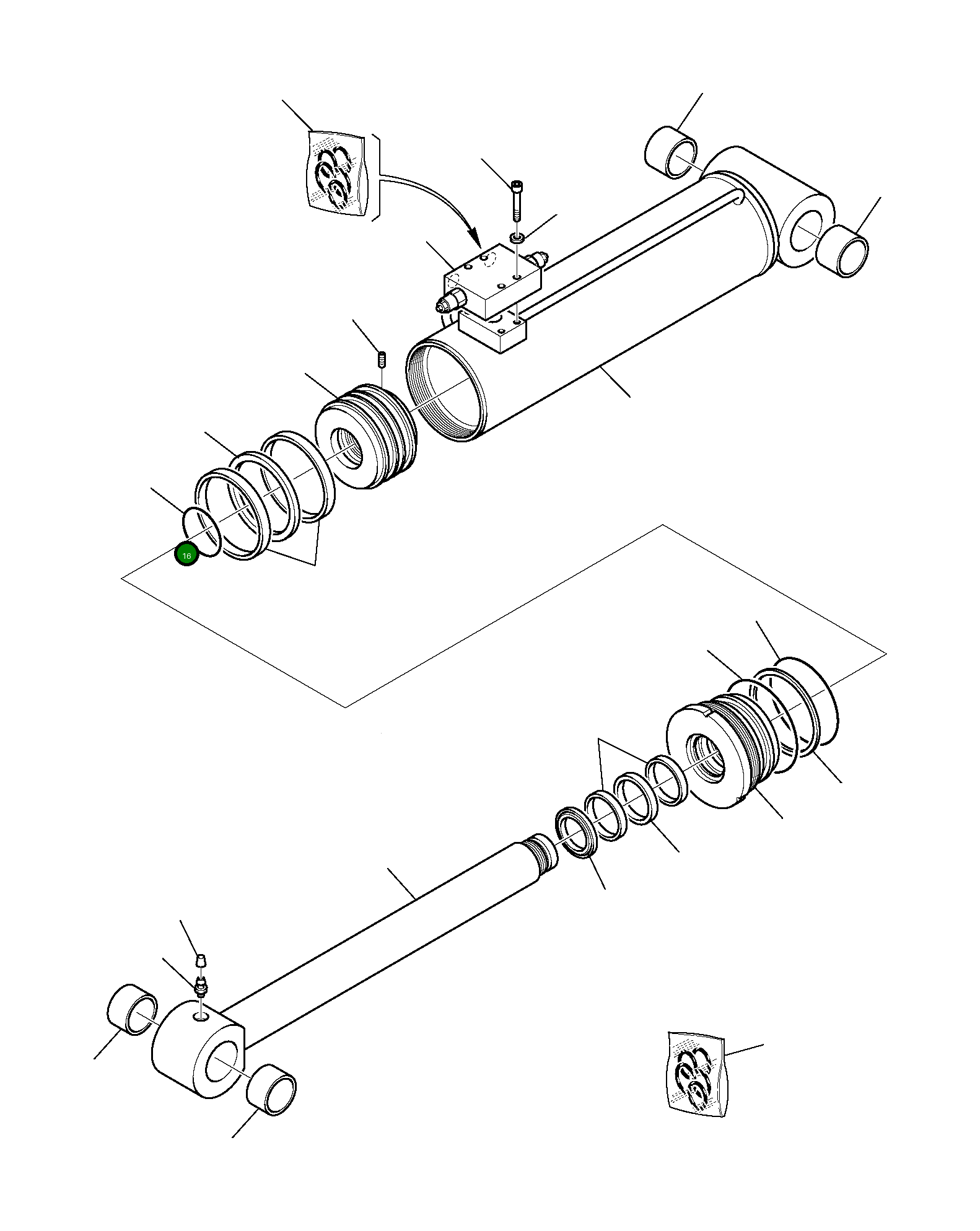 Кольцо уплотнительное (O-Ring) FDT1401059 Komatsu