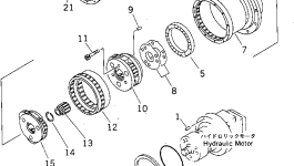 Кольцо уплотнительное (O-Ring) 273-61-24280  Komatsu