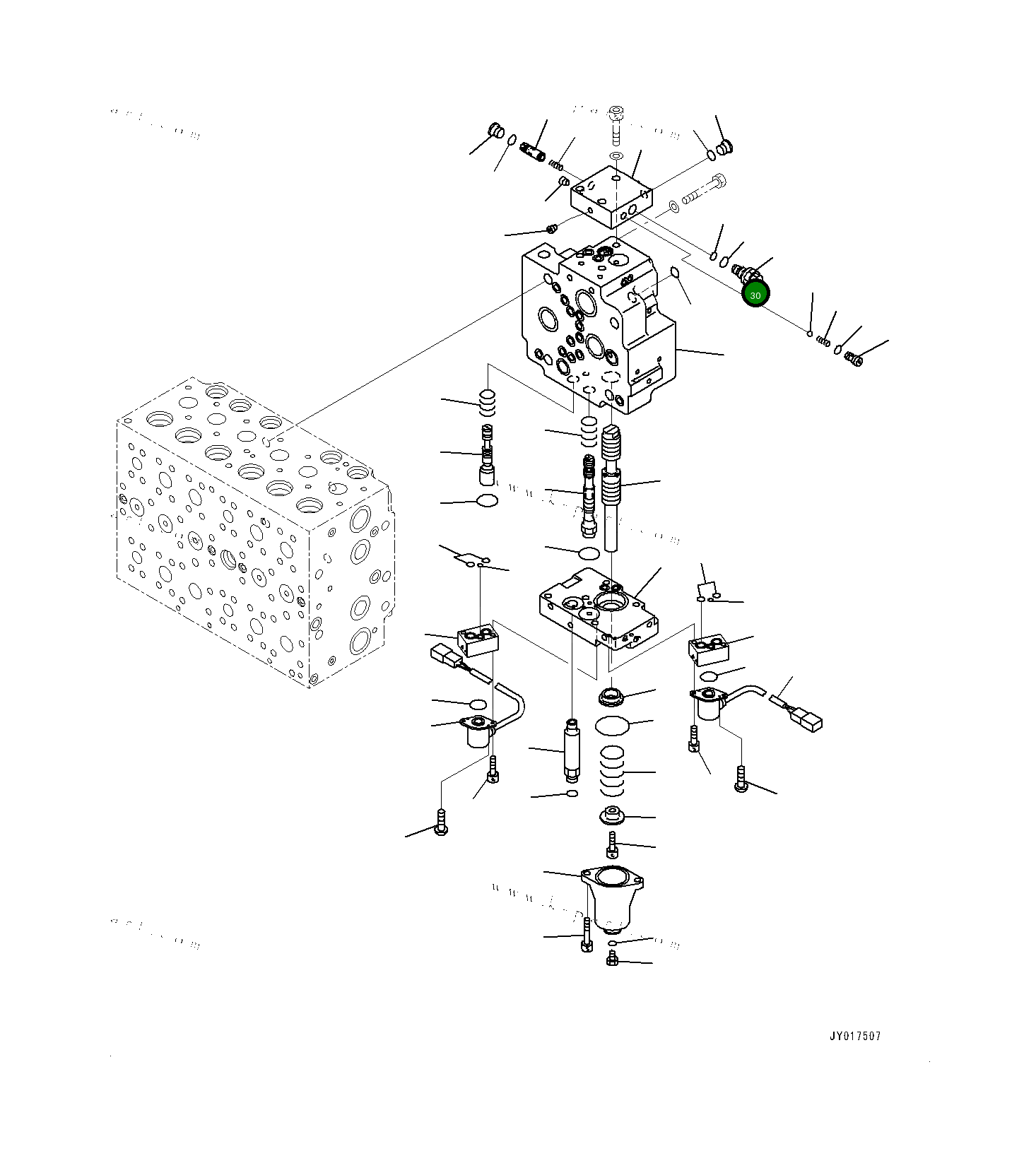 Кольцо уплотнительное (O-Ring) 0700211623 Komatsu