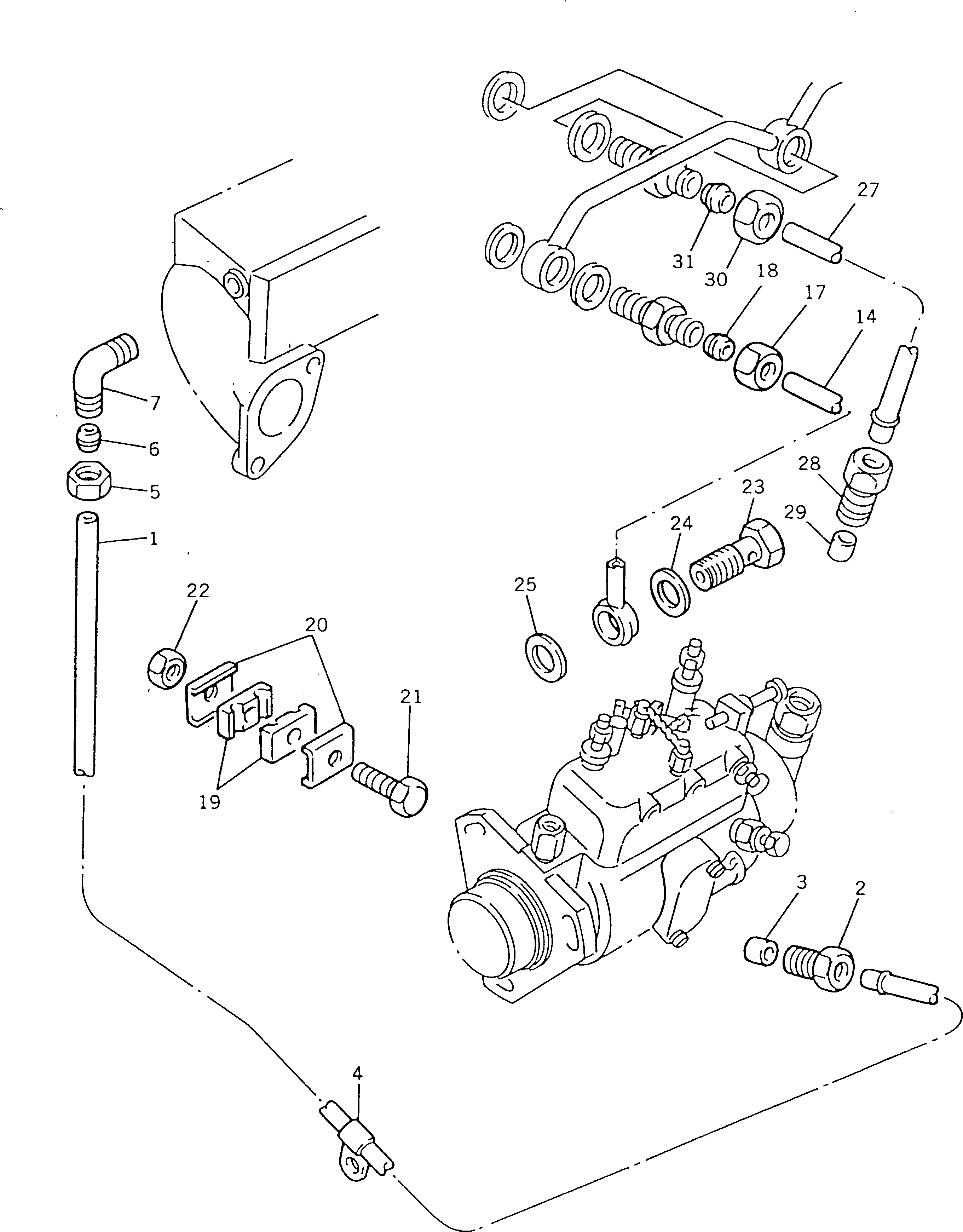 Болт PK32184422  Komatsu