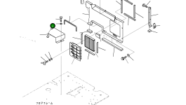 Болт 01010D0820 Komatsu