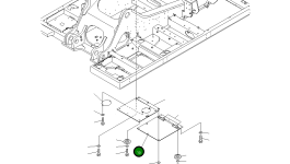 Крышка 21M-54-13471 Komatsu