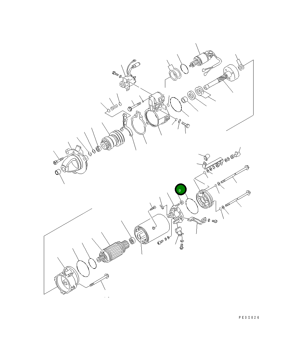 Кольцо уплотнительное (O-Ring) SD6414-042-50 Komatsu