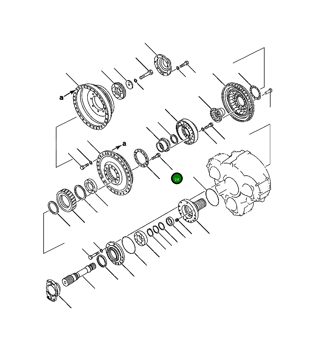 Болт 01010 81035 Komatsu