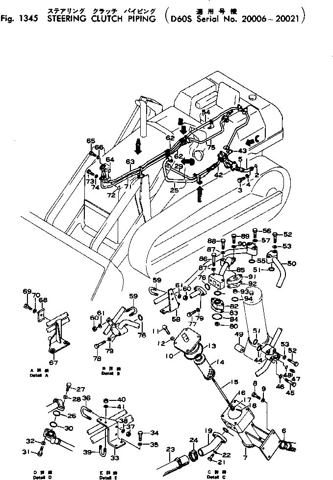 Болт 144-49-13570 Komatsu