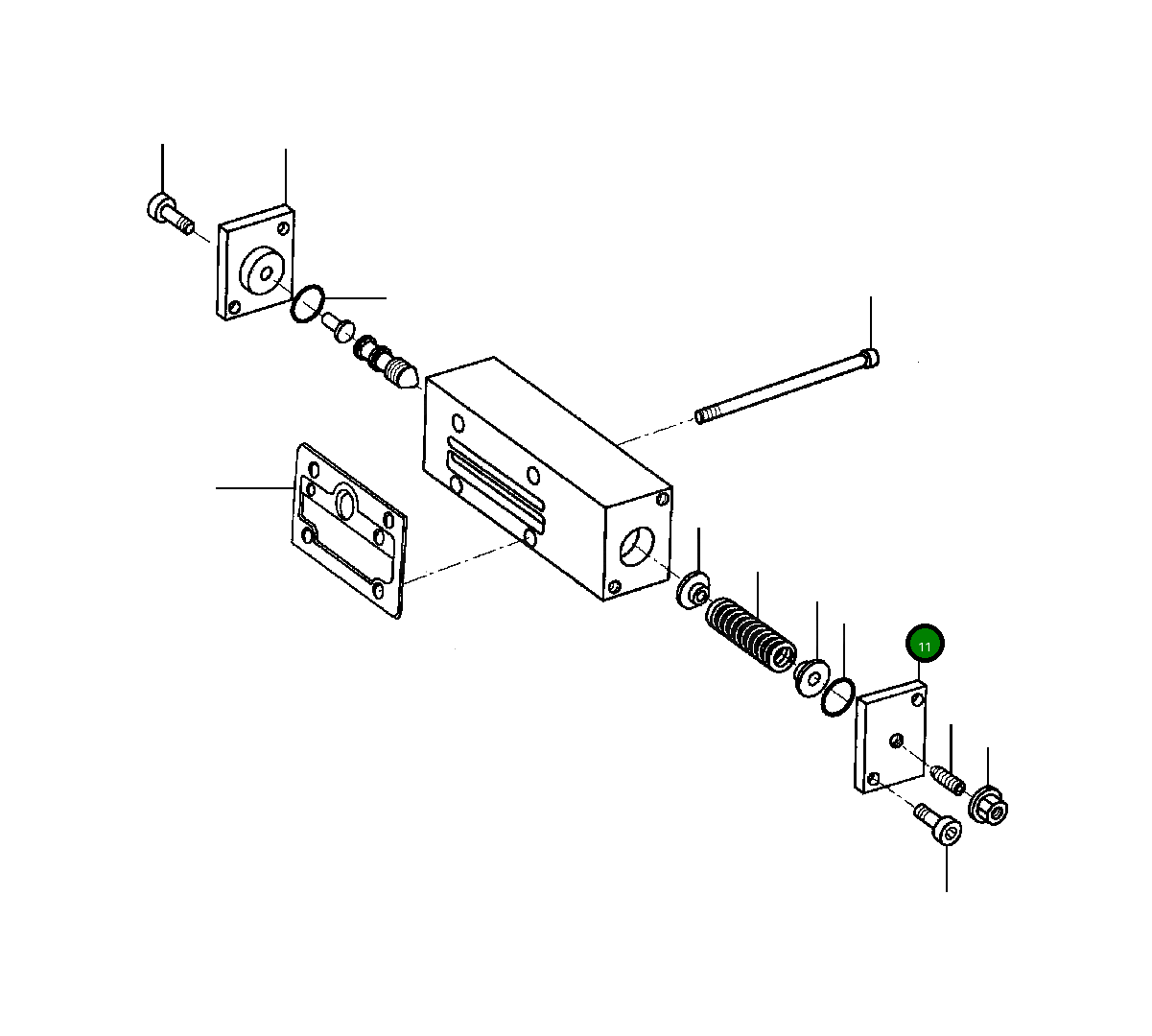 Крышка 1434 148 H1 Komatsu