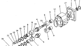 Кольцо 07429-66093 Komatsu