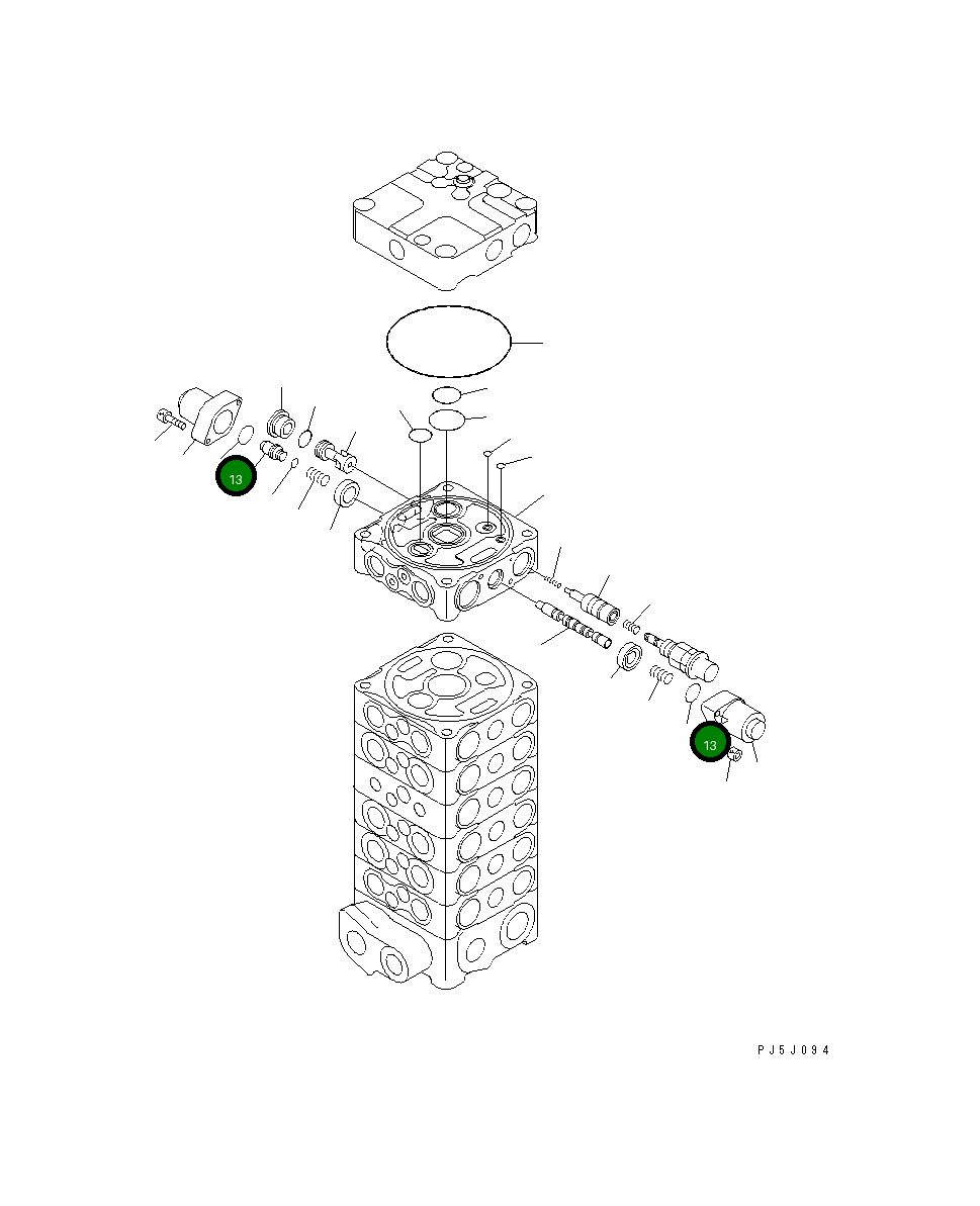 Кольцо уплотнительное (O-Ring) 702-21-55450  Komatsu