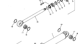Цилиндр 287-63-12141 Komatsu