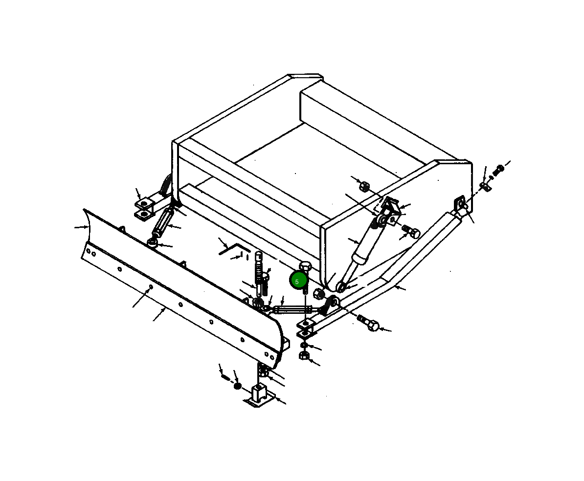 Болт 61 548 Komatsu