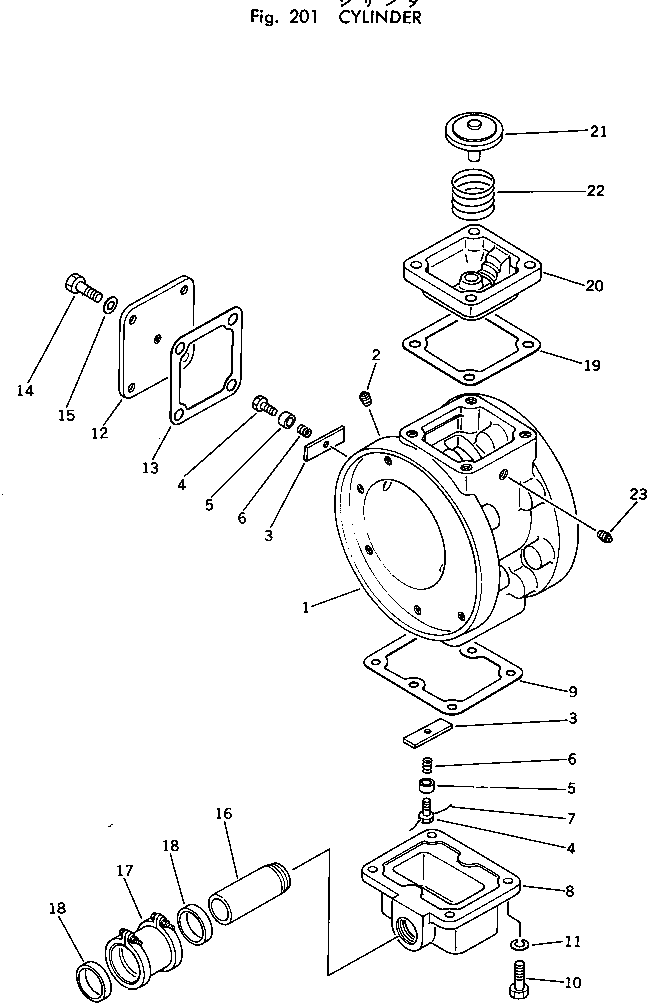 Болт M701111200306  Komatsu