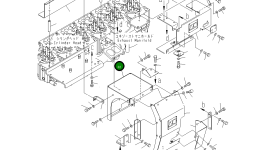 Крышка 6240-11-7220 Komatsu