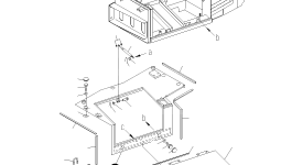 Крышка 56D-54-22521 Komatsu