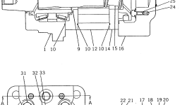 Корпус подшипника FF7830-61250 Komatsu