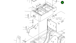 Крышка 209-54-77850 Komatsu