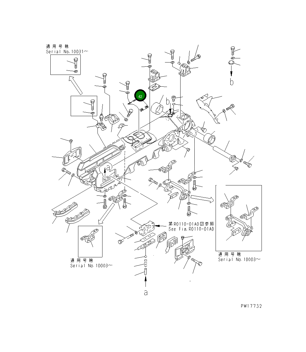 Крышка 19M-30-11441 Komatsu