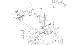 Крышка 134-01-63521 Komatsu
