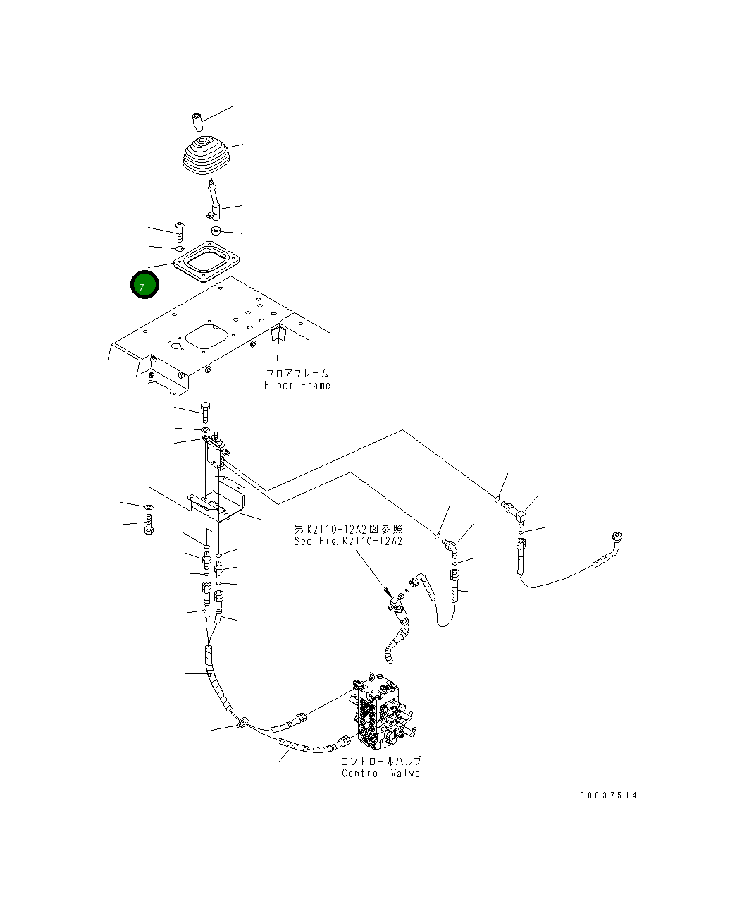 Крышка 11Y-78-11141 Komatsu