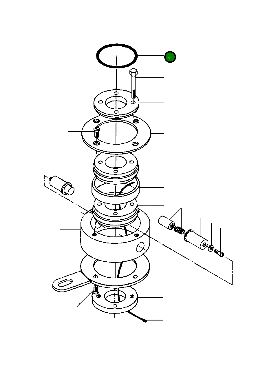 Кольцо уплотнительное (O-Ring) 69 498 Komatsu